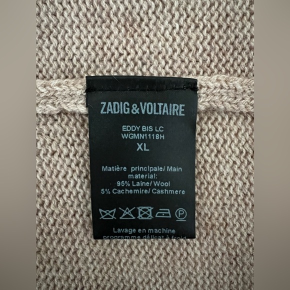 NWT Zadig & Voltaire Eddy Bis Sweater - Picture 8 of 8